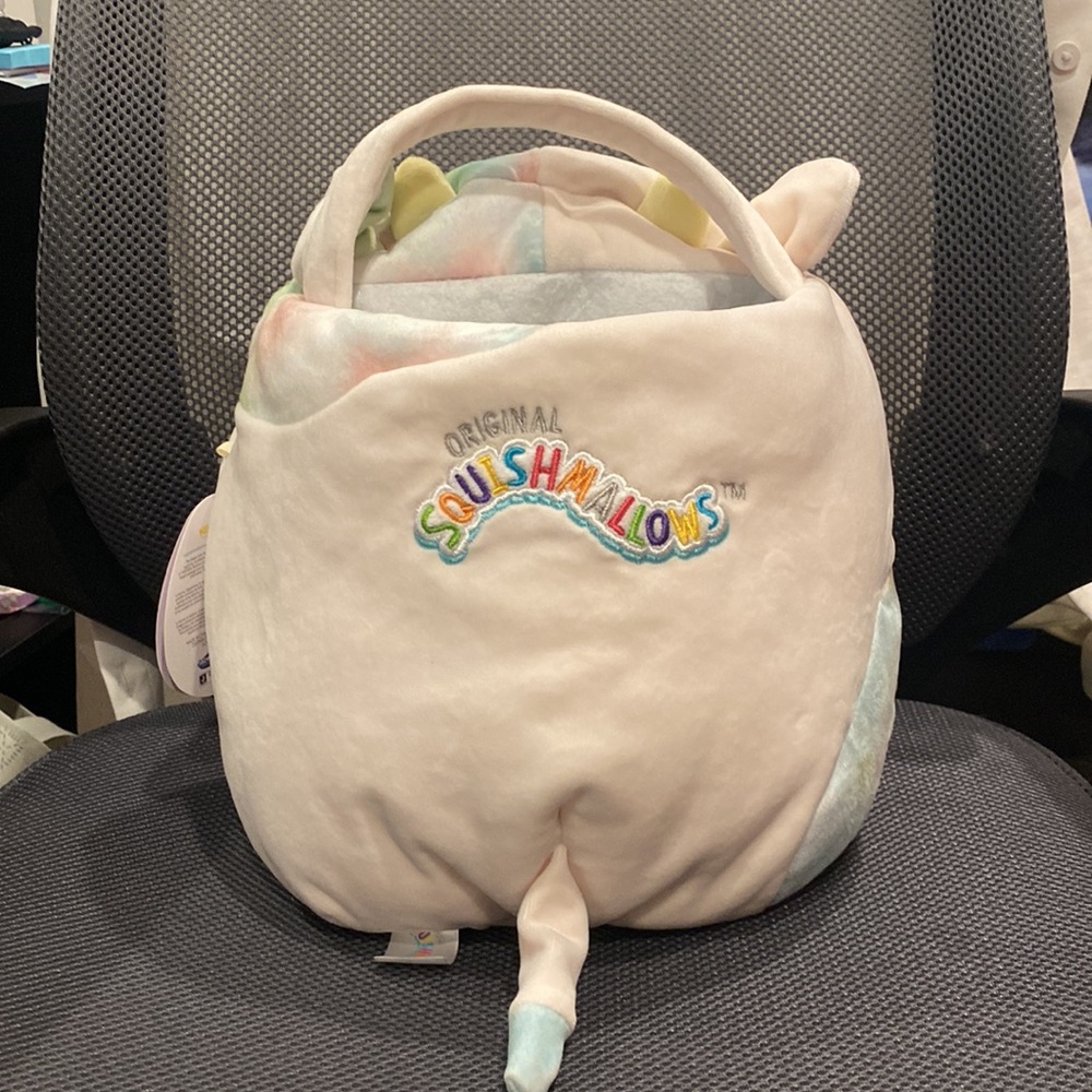 Squishmallow Candess the Cow Easter Basket NWT - Picture 2 of 4